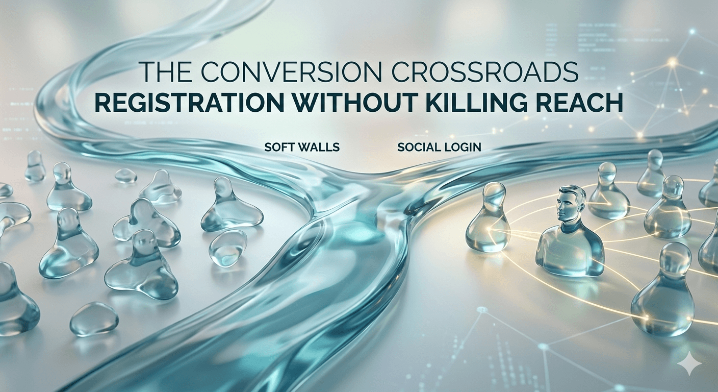 Conversion Crossroads: Registration Without Killing Reach